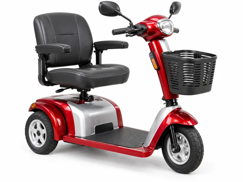 3 tekerlekli kompakt engelli scooter